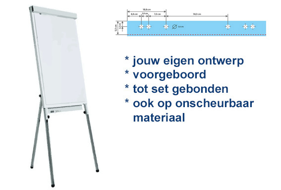 Flipover met eigen bedrukking